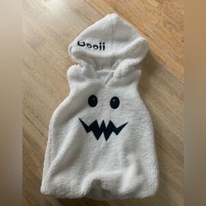 Cute Ghost Hooded Baby Onesie